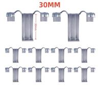 10Pcs Solar Panel Water Drain Clips for 30mm 35mm 40mm Frames, Stainless Steel Water Redirection Guide for Rain Cleaning, for Photovoltaic Modules, Easy Installation, No More Stagnant Water Buildup