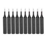 10Pcs Solder Tip Welder Soldering Station Iron Internal Heating Type Black 900M T 1C Fast Heating Long Service Life Easy to Tin for Large Welding Area Thick Terminals Oxygen Free