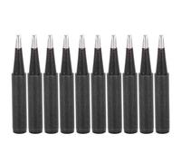 10Pcs Soldering Iron Tips for 936/937 / 938 Series | Black Inner Heating Type 900M - T - 1.6D | Fast Heating & Easy Tinning for Electronics Repair/PCB Welding/DIY Projects