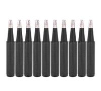 10Pcs Soldering Iron Tips Replacement, Black Inner Heating Type, 900M - T - 2.4D Specification - Fast Heating, High Temperature, Ideal for Electronics and DIY Soldering