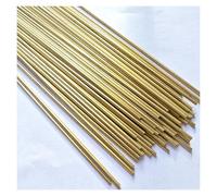 10Pcs Solid Brass Round Rods Diameter 0.8mm-2.3mm Lathe Bar Stock Brass Rods for DIY Craft Making Length 50cm,1.3mm(2.3mm)