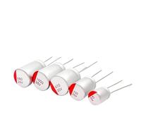 10Pcs Solid Electrolytic Capacitor 50V330UF 10X13MM