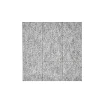 10pcs Soundproof Panel Photo Background Board Message Wall Felt Pin Notice Painting Works Display Offices for Display(LightGrey)