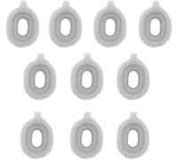 10Pcs Sousaphone Valve Guide Cushions 18x26.7mm Sousaphone Valve Positioning Guide Gaskets Brass Instruments Pads Replacement Part Set Repair Tool Accessory Type E