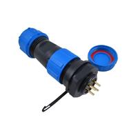 10PCS SP1710 SP1712 Waterproof Connector Back nut ip68 2 pin connectors sp17 3pin 4pin 5pin 7pin 9pin(4 pin)