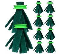 10Pcs Spawning Mop for Fish, 2x4 Inch Floating Cotton Spawning Mop, No Damage Replacement Breeder for Aquarium, Fish Tank, Random Color