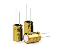 10Pcs Speaker Audio Filter Capacitor Audio Aluminum Electrolytic Capacitor For Audio Hifi Amplifier 25V 35V 50V 63V FW Series CZAOINCU(35V2200UF 16x25)