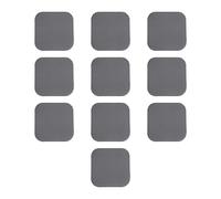 10pcs Speakers Grilles Easy Installation Strong Iron Case Protect Clear Sound for Small Speakers Use General