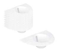 10pcs Specimen Collection Hats for Toilets, 900ml/30oz Sample Containers Catcher with Measurement Marks Universal to Catch Toilet Stool Cup Specimen Collector Pans Kit for Women Men