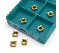 10PCS SPMG050204 SPMG110408 SPMG090408 SPMG060204 SPMG140512 SPMG07T308 CNC Carbide Insert Indexable Lathe Milling Inserts(SPMG050204 DG TT8020)