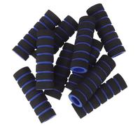 10pcs Sponge Tube Leg Roller Pad Replacement for Sit Ups and Benches | Black Sponge Cover, Compact Refurbishment Part, Protects Legs and Feet during Home Training