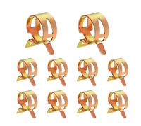 10pcs Spring Band Hose Clamps 18mm,Tube Fastener Clips For Fuel Line Water Clamps