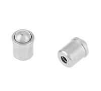 10pcs Spring Plunger Ball 6 * 7mm Push Fit Ball Spring Smooth Plunger Stainless Steel Ball Drive Spring Plungers Set Tool Kit