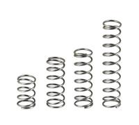 10Pcs Spring Steel Compression Spring Wire Dia 0.6mm Outside Dia 3/4/5/6/7/8/9mm Length 5-45mm(25mm-10pcs,7mm-0.6mm)