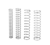 10Pcs Spring Steel Compression Spring Wire Diameter 0.4mm Outer Dia 2/2.5/3/3.5/4mm Length 5-50mm(30mm,2mm-0.4mm(10pcs))