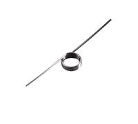 10Pcs Spring Steel Mechanical Torsion Spring - 1.2mm Wire Diameter, 7.5mm Outer Diameter, 35mm Arm Length(1.2x7.5mm-6 Turns - 180°)