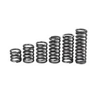 10pcs Spring Steel Pressure Spring Wire Dia 1.3mm Outer Dia 6-16mm Length 10/15/20/25/30mm Compression Springs(30mm,12mm-1.3mm 10pcs)