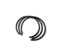 10Pcs Spring Steel Round Wire Rings 2.2mm Wire Diameter for Hole Retainer Circlips Shaft OD 28.4mm-88mm