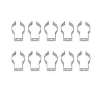 10Pcs Spring Terry Clips, Heavy Duty Open Type Spring Steel Tool Clips, for Garage Storage Cabinets, Tool Storage Terry Clip(28mm)