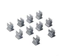 10Pcs Spring Terry Clips, Heavy Duty Open Type Spring Steel Tool Clips, For Garage Storage Cabinets, Tool Storage Terry Clip(6mm)