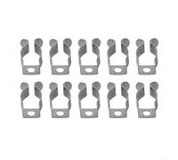 10pcs Spring Terry Clips Stainless Steel Tool Holder(12MM)