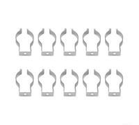 10pcs Spring Terry Tool Clips 304 Stainless Steel Organizer(25MM)