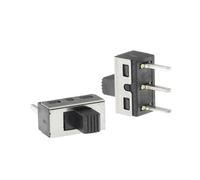 10PCS SS12D10 SS12D11 Switch 3Pins Straight Feet 1P2T Handle 5mm Spacing Of 4.7mm 3A 250V SS12D10G5