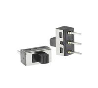 10PCS SS12D10 SS12D11 Toggle Switch 3Pins Straight Feet 1P2T Handle High 5mm Spacing 4.7mm 3A 250V SS12D10G5