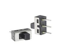 10PCS SS12D10 SS12D11 Toggle Switch 3Pins Straight Feet 1P2T Handle High 5mm Spacing of 4.7mm 3A 250V SS12D10G5