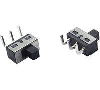 10PCS SS12D11 Right Angle Toggle Switch 3PIN 1P2T Handle High 5MM Pitch 4.7MM Slide Switch SS12D06