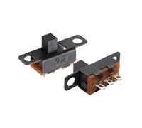 10PCS SS12F15 SS12F15VG4 Toggle Switch 3Pin 1P2T Slide Switch Handle High 4MM