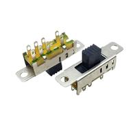 10Pcs SS23E04 Double Toggle Switch 8 Pins 3 files 2P3T DP3T Handle high 5mm small slide switch Power switch IDGTTLDF