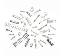 10pcs SS304 stainless steel compression spring thickness 0.2mm 0.25mm 0.3mm Mini spring Household maintenance tools accessories(10mm,3MM_0.25MM)