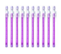 10Pcs Stackable Pencils Set Translucent Multiple Point Push Fun Pencils with Erasers Stacking Point Leads Pencil Set
