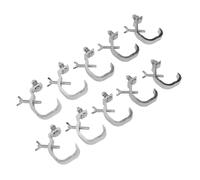 10PCS Stage Light Clamp - 77lb Truss Clamp with Alloy Material, Multi Functional Use for Spotlight, LED Lights - Stable, Reliable, Adjustable, and Convenient to Use