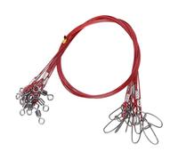 10pcs Stainless Fishing Leaders Rigs High Strength Leader Line Wire For Lures Hook Fast Release Fishing Line