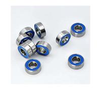 10pcs Stainless SMR115 2RS 5 * 11 * 4mm DDU Inner Diameter 5mm High Speed 1150 MR115 Miniature Bearing Ball Bearings IDGTTLDF