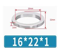 10Pcs Stainless Steel Bathroom Anti-theft Door Hinge Washer/hinge Repair High Flat Washer M8-M16(10pcs 16x22x1)