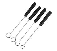 Raguso 10Pcs Stainless Steel Chocolate Dipping Fork DIY Decorating Tool Set for Hand made Chocolates DIY Baking Supplies