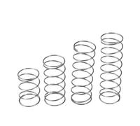 10pcs Stainless Steel Coil Spring Wire Dia 0.9mm Compression Spring OD 5-20mm For Industrial Toys Vending Machine Springs(45mm,6.0mm-0.9mm-10Pcs)