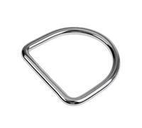 10pcs Stainless Steel dee Rings 3mm x 20mm 316 A4 Marine Grade