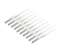 10pcs Stainless Steel Disposable Manual Pen Microblading Makeup Machine - Safe, d, Perfect for Eyebrow and Body Piercing - 16G Gauge