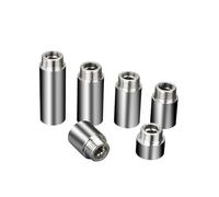 10pcs Stainless Steel Extension Fitting 1/2" 3/4" BSP Female Male Thread Quick Adapter Coupler 10-60mm(15mm)