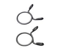 10pcs Stainless Steel Forming Coil Spring, Single Wire Torsion Spring for Fuel Line Hose, HVAC, Indoor Use(M10)