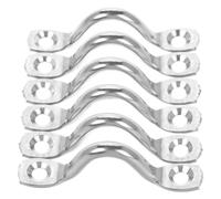 10pcs Stainless Steel Kayak Handle Replacement Yacht Deck Grip Silver | Precision Made, Sturdy Build, Stable Performance, for Cruise Ships and Fishing Boats, Marine Hardware Accessory