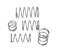 10Pcs Stainless Steel Outside Diameter 3-15mm Compression Spring Return Spring Steel Wire Diameter 0.6mm(90mm,6mm-0.6mm)