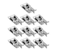 10PCS Stainless Steel Overlock Presser Foot Simple Practical Durable Portable for Household Sewing Scene