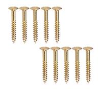 10Pcs Stainless Steel Pickup Frame Fixing Screw Guitar Humbucker Rings Mounting Screws For Eelectric Guitar Stainless Steel Frame Surround Screws