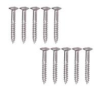 10Pcs Stainless Steel Pickup Frame Surround Screws Electric Guitar Pickup Mounting Frame Fixing Screw Stainless Steel Surround Screws
