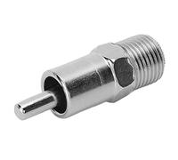10pcs Stainless Steel Pig Nipple Drinker, Automatic Pig Water Feeder, Rust - Resistant Livestock Waterer for All Pig Types, Easy - Install Farm Hydration System with 10 (Copper cap round mouth pig
